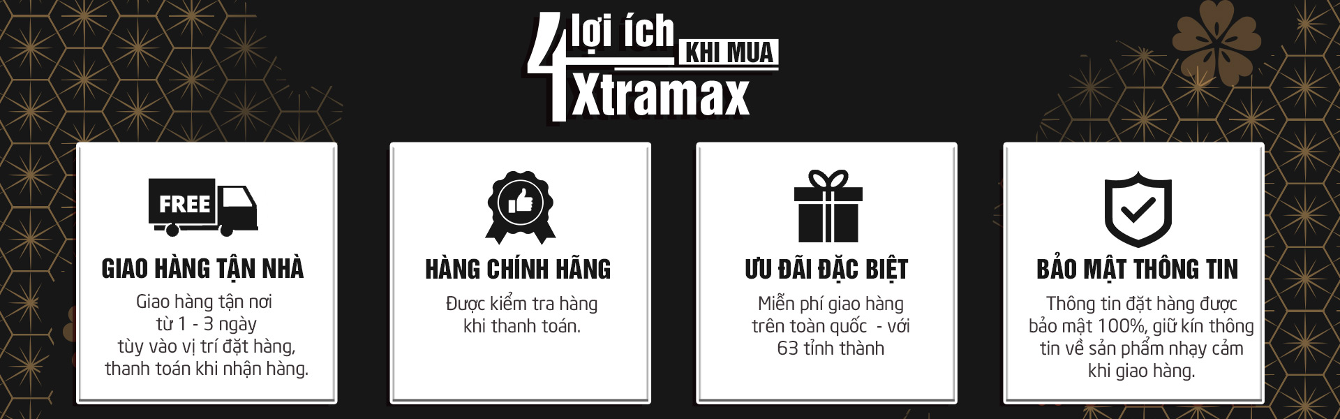 4 lợi ích khi mua Xtramax sủi tại đây