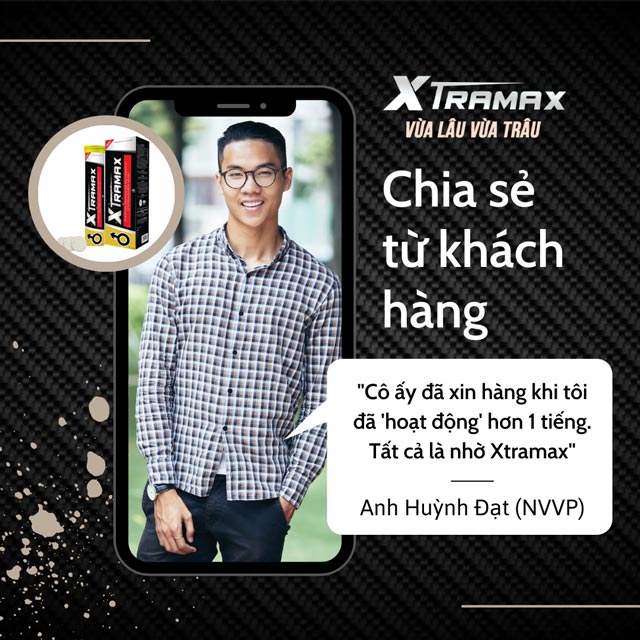 Chia sẻ từ khách hàng về viên sủi Xtramax