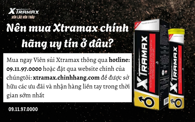 Viên sủi Xtramax